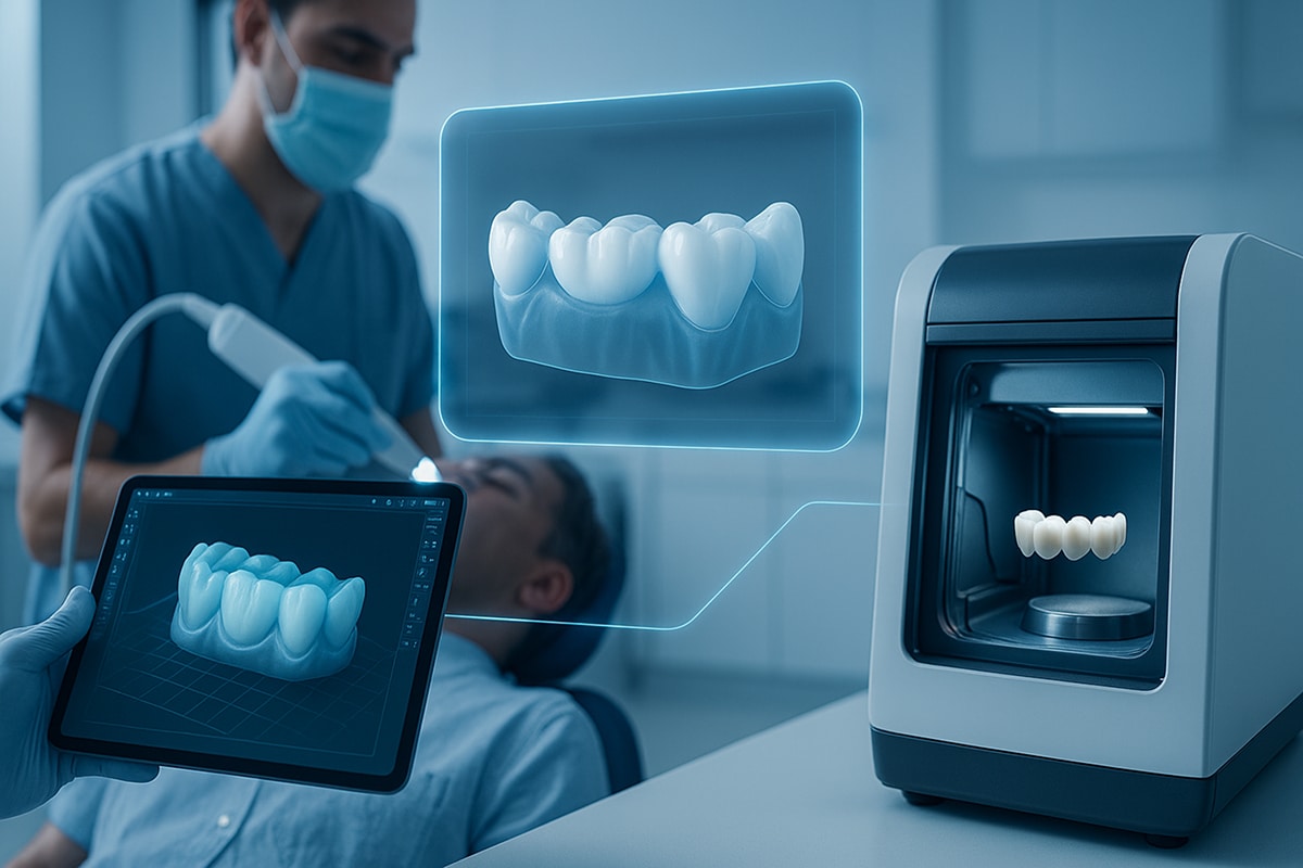 مفهوم CAD/CAM در دندانپزشکی چیست؟ [معرفی کامل اجزا و کاربرد]